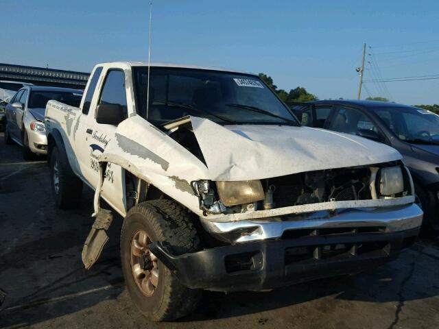 1N6ED26Y4XC318745 - 1999 NISSAN FRONTIER K WHITE photo 1