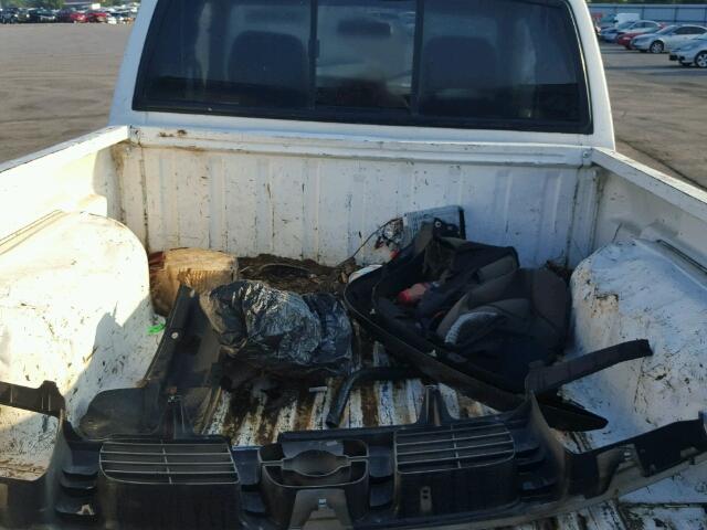 1N6ED26Y4XC318745 - 1999 NISSAN FRONTIER K WHITE photo 6