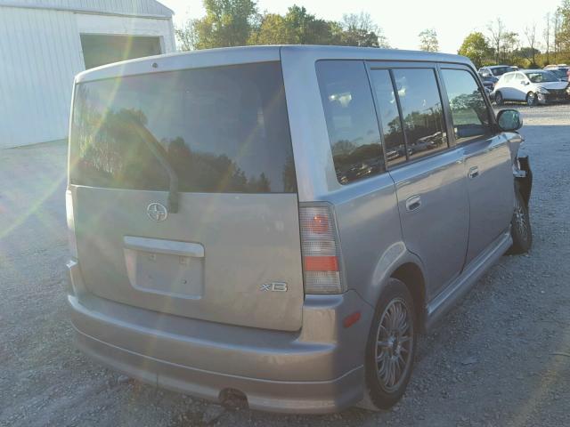 JTLKT324154024359 - 2005 TOYOTA SCION GRAY photo 4