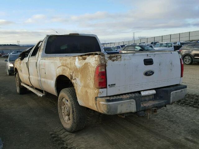 1FT8W3BT8CEC38633 - 2012 FORD F350 SUPER WHITE photo 3