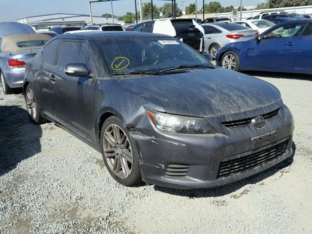 JTKJF5C79D3061367 - 2013 TOYOTA SCION TC GRAY photo 1