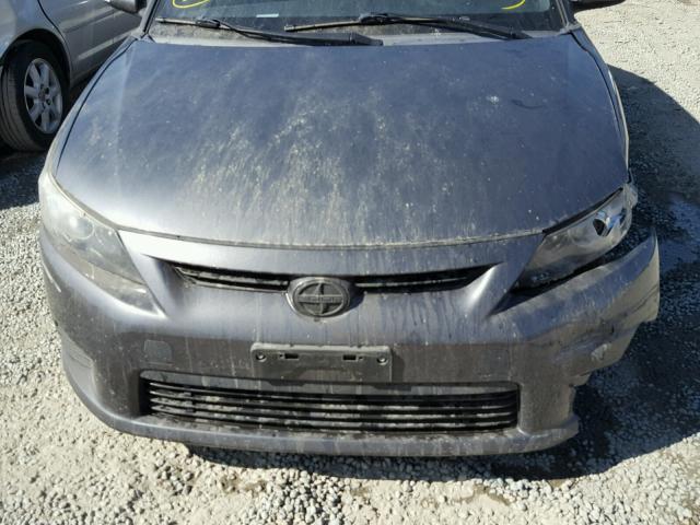JTKJF5C79D3061367 - 2013 TOYOTA SCION TC 灰色 照片 9