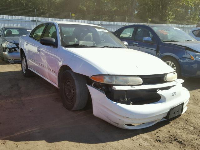 1G3NL52F13C307918 - 2003 OLDSMOBILE ALERO GL WHITE photo 1