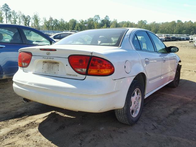 1G3NL52F13C307918 - 2003 OLDSMOBILE ALERO GL WHITE photo 4