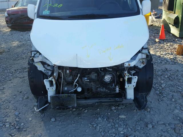 3N6CM0KN7FK701109 - 2015 NISSAN NV200 2.5S WHITE photo 9