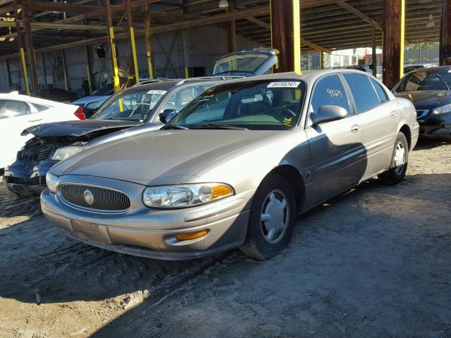 1G4HR54K9YU106626 - 2000 BUICK LESABRE LI TAN photo 2