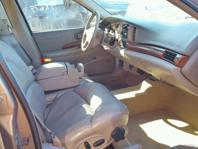 1G4HR54K9YU106626 - 2000 BUICK LESABRE LI TAN photo 5