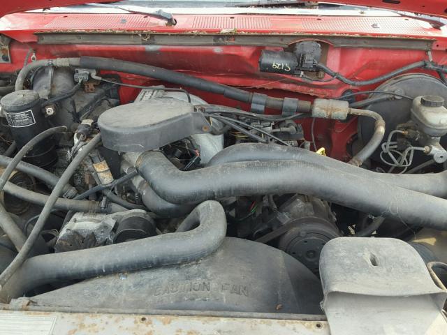 1FMEU15HXNLA84683 - 1992 FORD BRONCO U10 RED photo 7