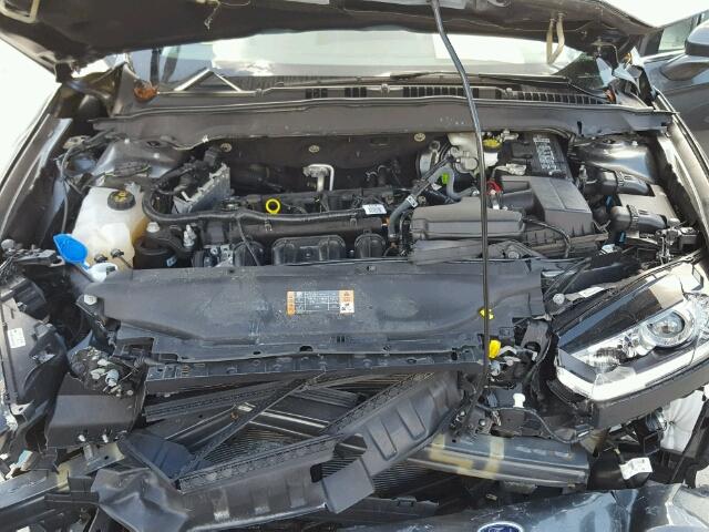 3FA6P0H70GR350896 - 2016 FORD FUSION SE GRAY photo 7