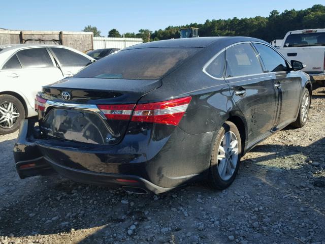 4T1BK1EB3DU017890 - 2013 TOYOTA AVALON BAS BLACK photo 4