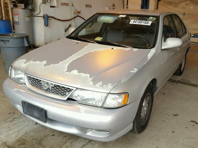 1N4AB41D9XC714456 - 1999 NISSAN SENTRA BAS SILVER photo 2