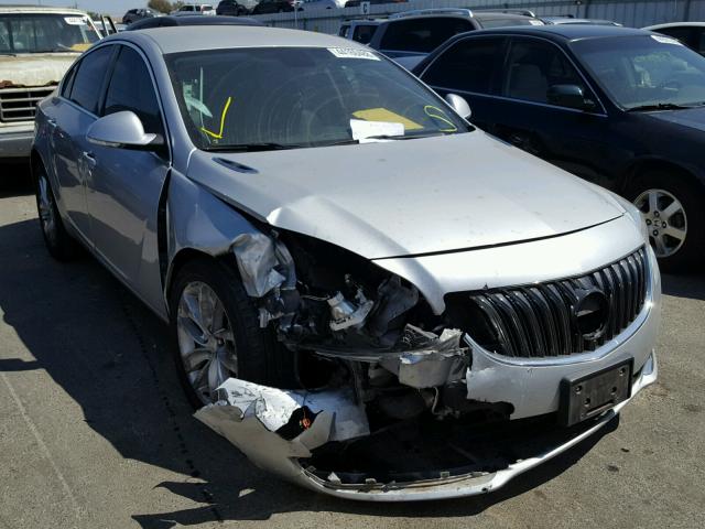 2G4GR5EX6G9159396 - 2016 BUICK REGAL PREM SILVER photo 1