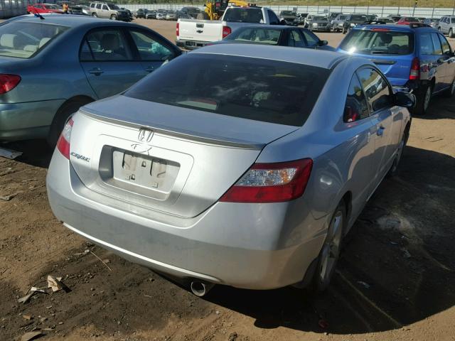 2HGFG12938H561583 - 2008 HONDA CIVIC EXL 银色 照片 4