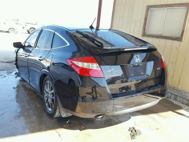 5J6TF1H50CL002653 - 2012 HONDA CROSSTOUR BLACK photo 3