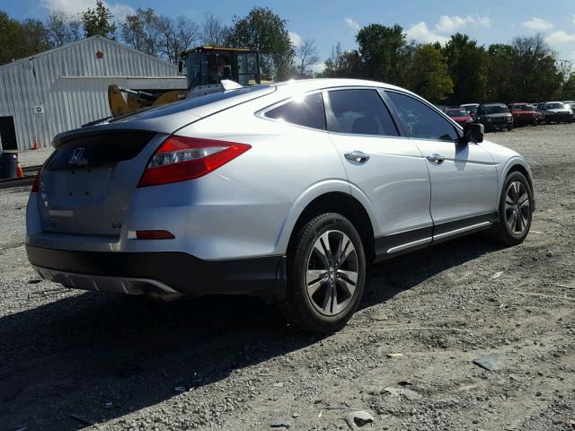 5J6TF1H59EL000385 - 2014 HONDA CROSSTOUR SILVER photo 4