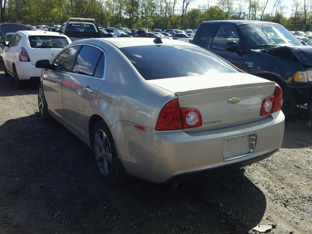 1G1ZC5E04CF197947 - 2012 CHEVROLET MALIBU 1LT 金色 照片 3
