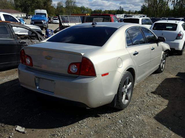 1G1ZC5E04CF197947 - 2012 CHEVROLET MALIBU 1LT 金色 照片 4