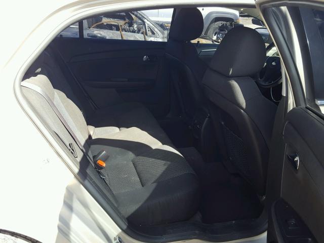 1G1ZC5E04CF197947 - 2012 CHEVROLET MALIBU 1LT 金色 照片 6