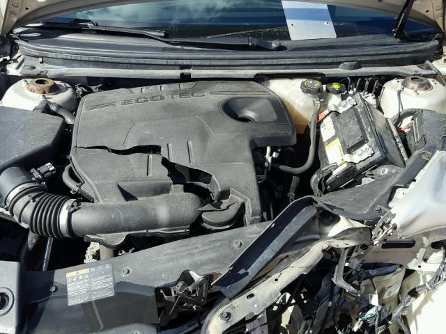 1G1ZC5E04CF197947 - 2012 CHEVROLET MALIBU 1LT 金色 照片 7