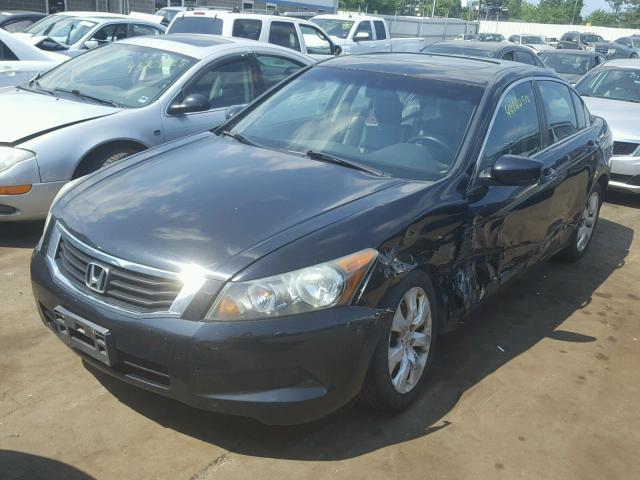 1HGCP26828A001563 - 2008 HONDA ACCORD EXL BLACK photo 3