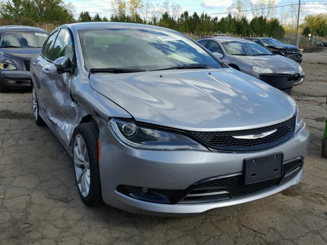 1C3CCCBB7FN758342 - 2015 CHRYSLER 200 S SILVER photo 1