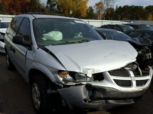 1D4GP25343B150018 - 2003 DODGE CARAVAN SE GRAY photo 1