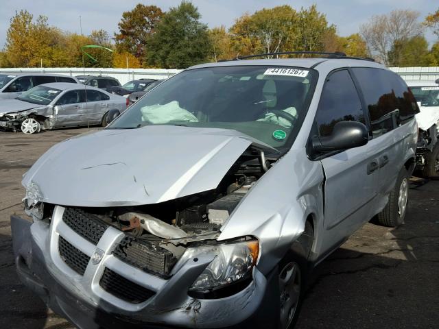 1D4GP25343B150018 - 2003 DODGE CARAVAN SE GRAY photo 2