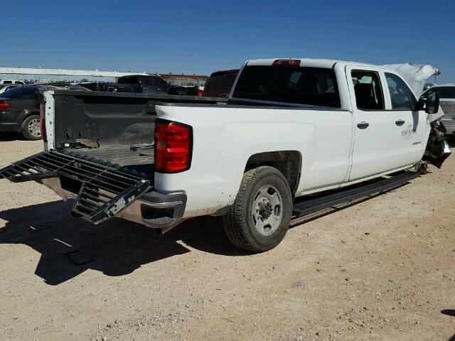 1GC1CUEG2FF148729 - 2015 CHEVROLET SILVERADO WHITE photo 4