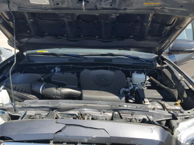 5TFCZ5AN3GX031416 - 2016 TOYOTA TACOMA DOU GRAY photo 7