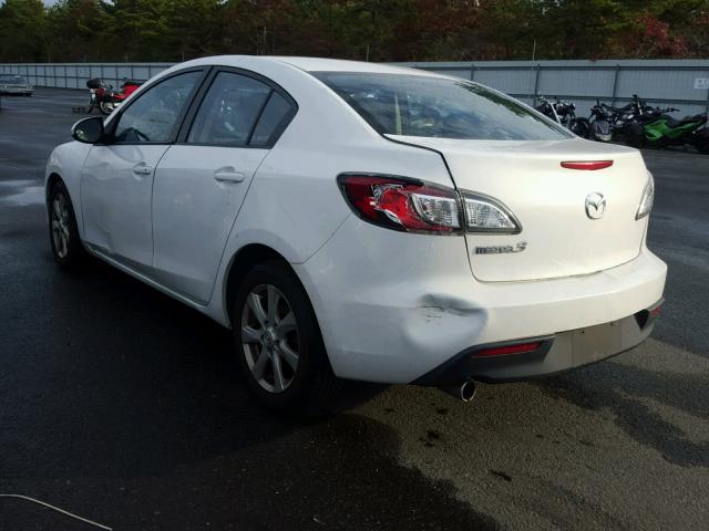 JM1BL1SG3A1284770 - 2010 MAZDA 3 I WHITE photo 3