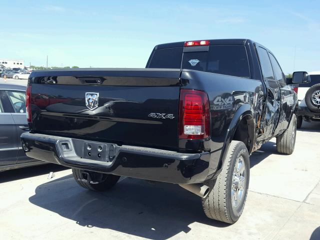 3C6UR5FL8JG142736 - 2018 RAM 2500 LARAM BLACK photo 4