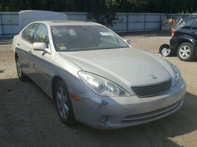 JTHBA30G955141680 - 2005 LEXUS ES 330 SILVER photo 1