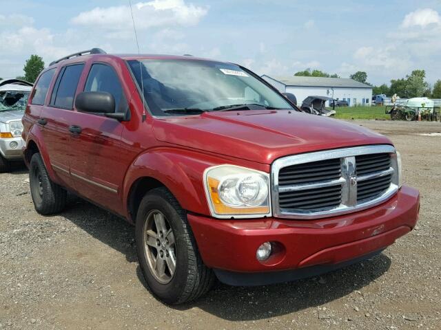 1D4HB58266F121057 - 2006 DODGE DURANGO LI RED photo 1