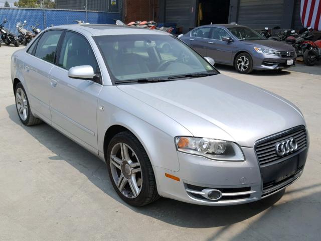 WAUAF78E56A104060 - 2006 AUDI A4 2 SILVER photo 1