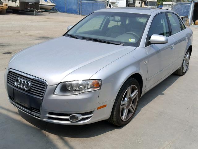 WAUAF78E56A104060 - 2006 AUDI A4 2 SILVER photo 2