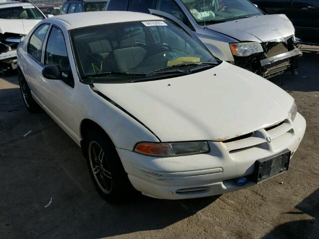 1B3EJ46X9WN312944 - 1998 DODGE STRATUS WHITE photo 1