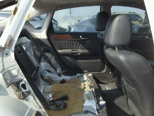 JN1BY0AP6AM600032 - 2010 INFINITI M45 BASE WHITE photo 6