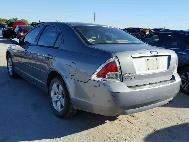 3FAHP07Z76R250384 - 2006 FORD FUSION SE SILVER photo 3