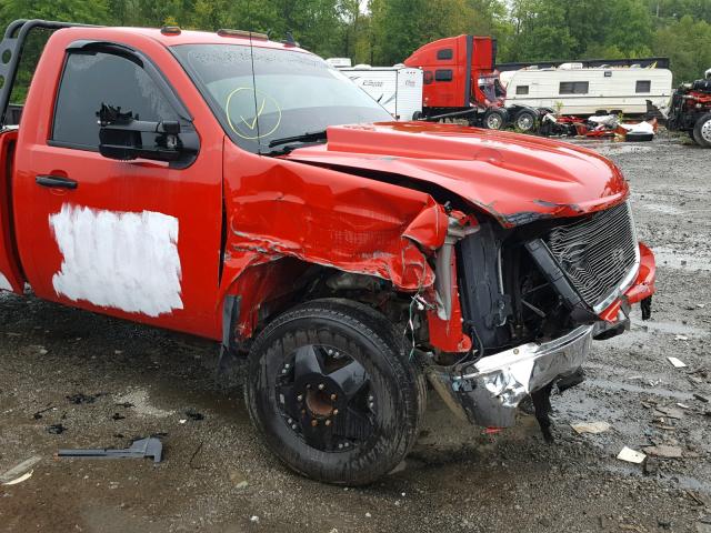 1GDJC34K68E134384 - 2008 GMC SIERRA C35 RED photo 9