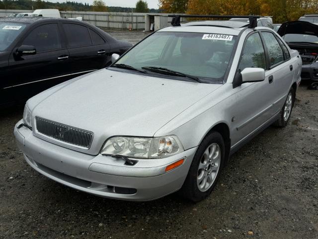 YV1VS29591F636144 - 2001 VOLVO S40 1.9T SILVER photo 2