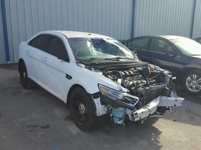 1FAHP2L8XHG103933 - 2017 FORD TAURUS POL WHITE photo 1