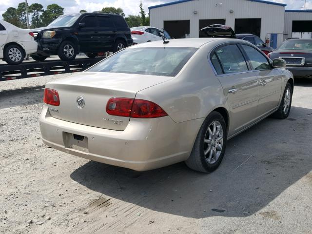 1G4HR57Y77U154804 - 2007 BUICK LUCERNE CX TAN photo 4