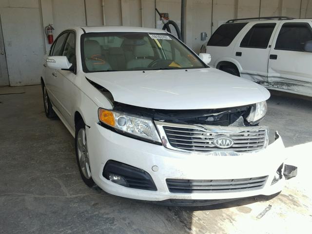 KNAGH4A85A5452479 - 2010 KIA OPTIMA EX WHITE photo 1