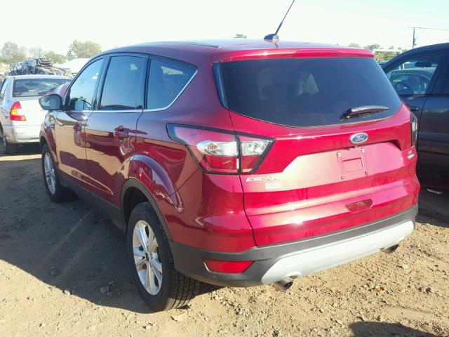 1FMCU9GD3HUD80921 - 2017 FORD ESCAPE RED photo 3