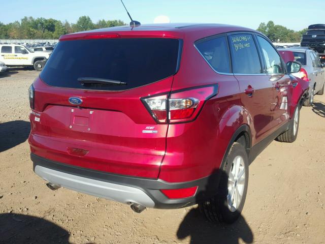 1FMCU9GD3HUD80921 - 2017 FORD ESCAPE RED photo 4