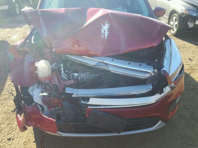 1FMCU9GD3HUD80921 - 2017 FORD ESCAPE RED photo 7