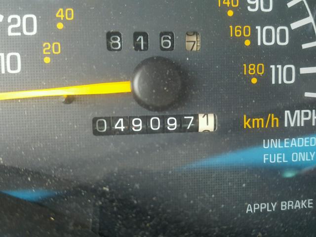 1G2WJ12M2SF333611 - 1995 PONTIAC GRAND PRIX Червоний фото 8