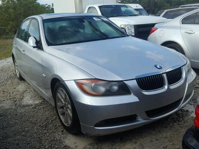 WBAVA33567KX71750 - 2007 BMW 328 SILVER photo 1