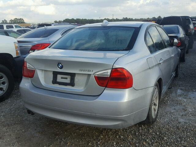 WBAVA33567KX71750 - 2007 BMW 328 SILVER photo 4