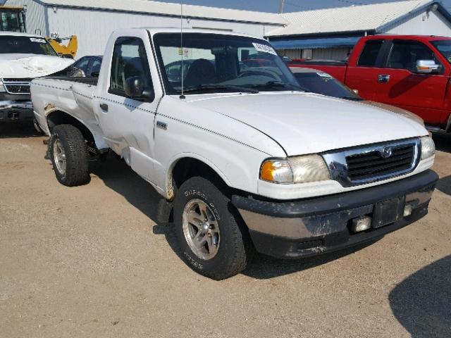 4F4YR12CXYTM20243 - 2000 MAZDA B2500 WHITE photo 1